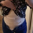 Faja 3 en 1 puesta bajo la ropa