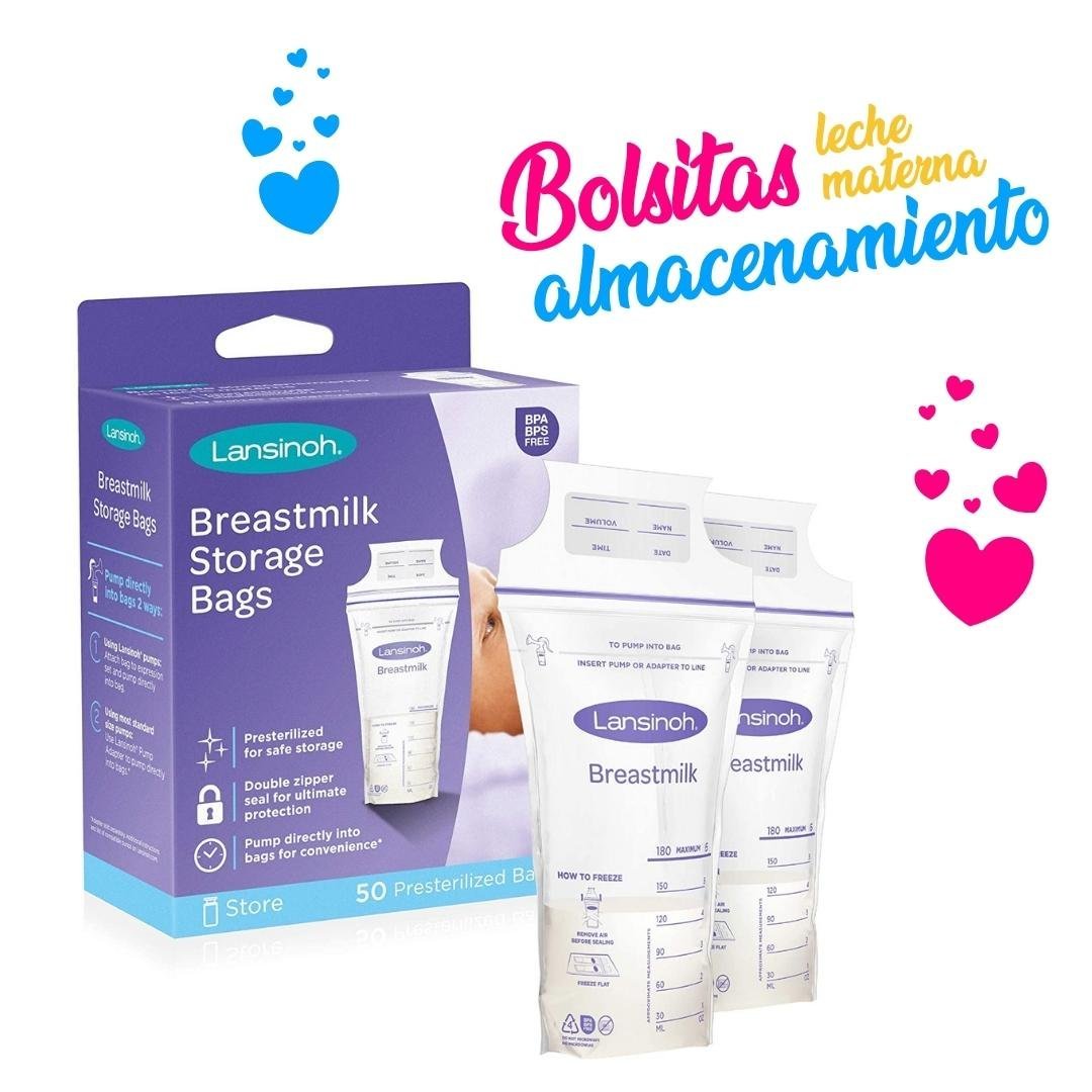 Bolsas de Almacenamiento de Leche Materna Lansinoh (50 unidades)