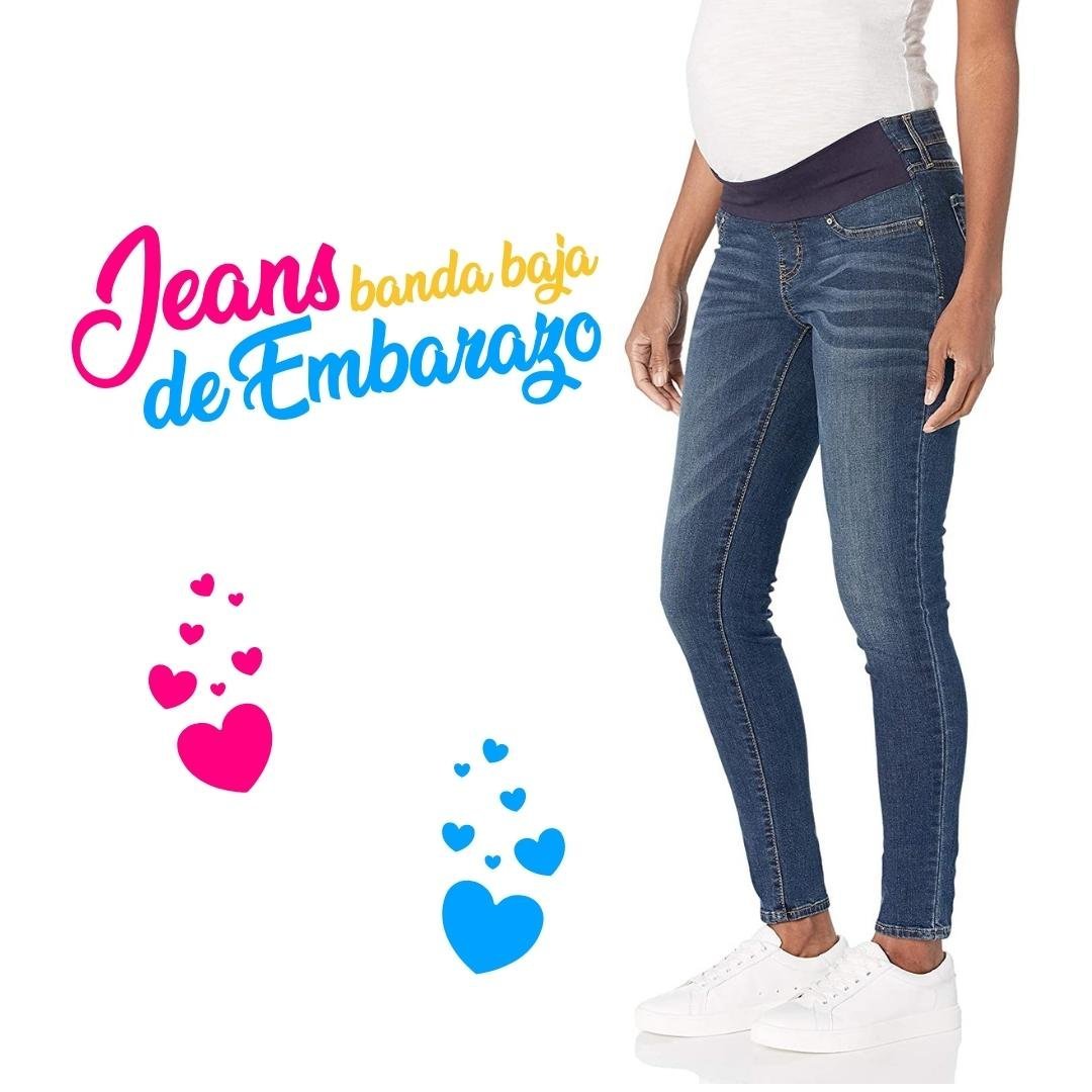 Skinny Jeans de Embarazo (Banda Baja)
